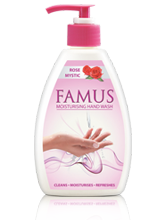 Famus Moisturising Handwash Rose