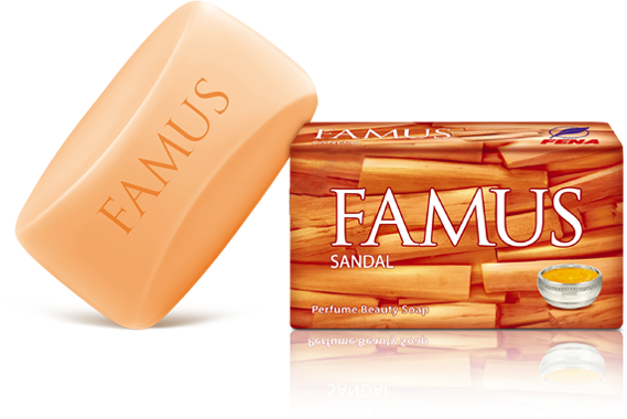 Famus Perfume Beauty Soap Sandal 