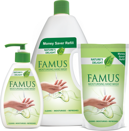 Famus Liquid Hand Wash – Natures Delight
