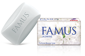 Famus Perfume Beauty Soap Jasmine