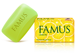 Famus Perfume Beauty Soap Lemon