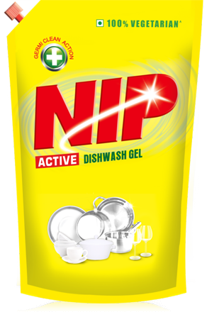 New Nip Active Dishwash Gel